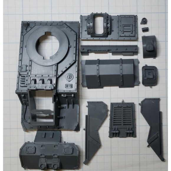 Games Workshop Other - 30k Solar Auxilia Bits Horus Heresy Leman Russ Striker Tank Front Upper Hull Set